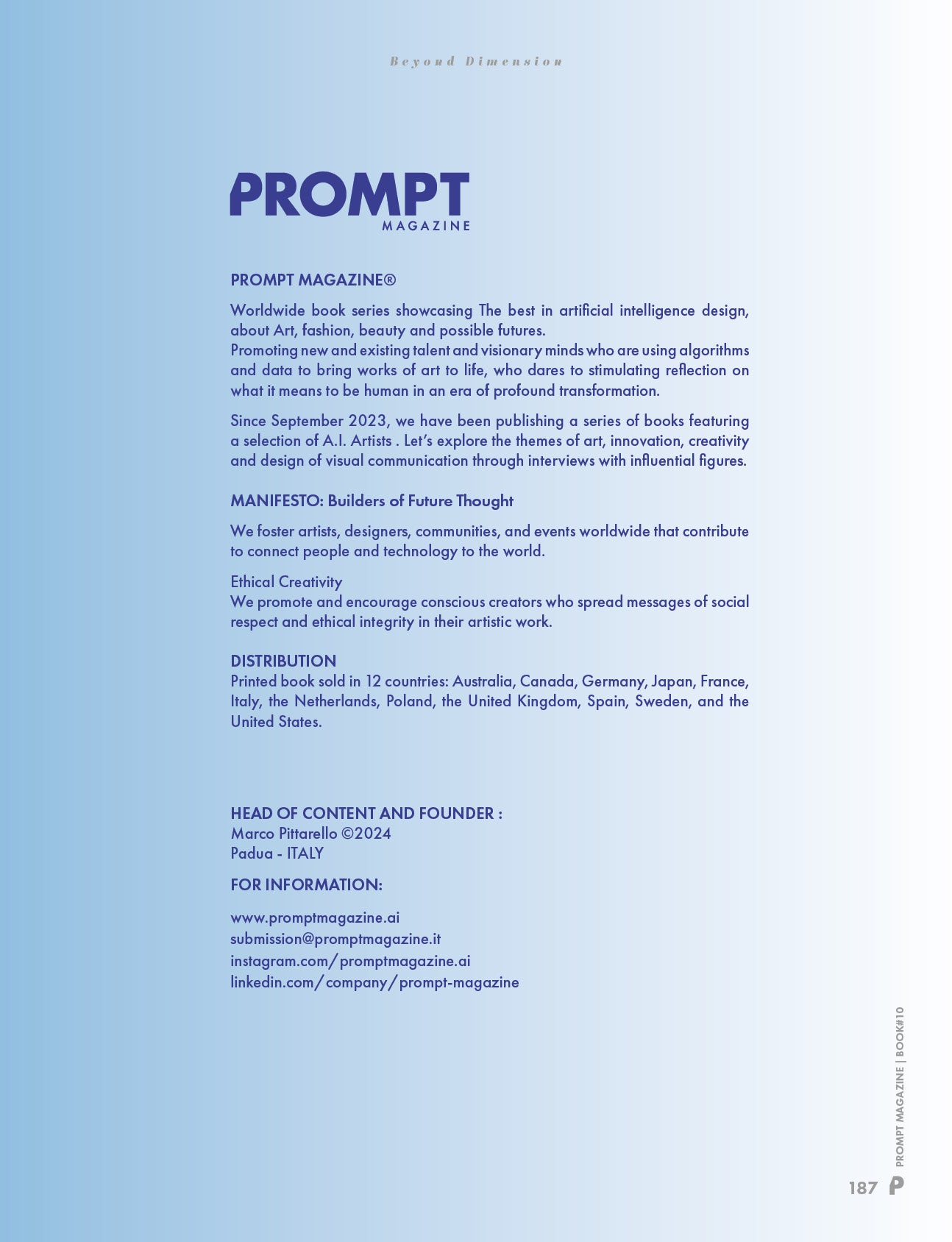 Prompt Magazine 10 digital book